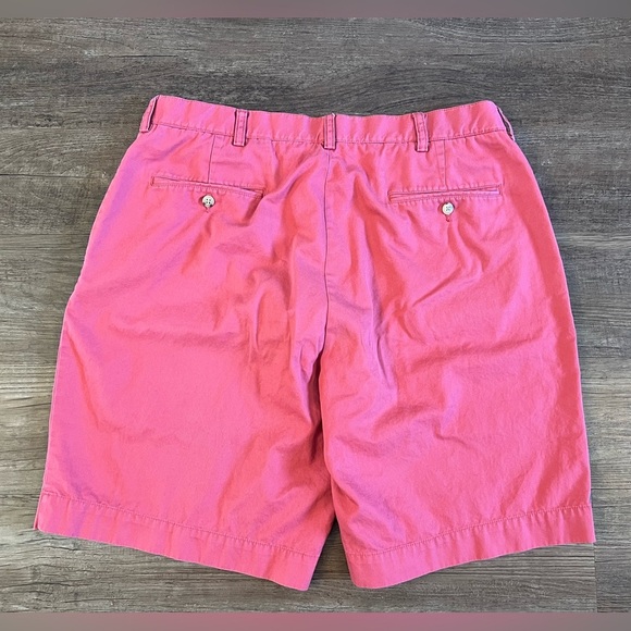 Polo Ralph Lauren Shorts 36 Men VTG Pink Chino Flat Front 100% Cotton Casual I34 - Picture 2 of 7